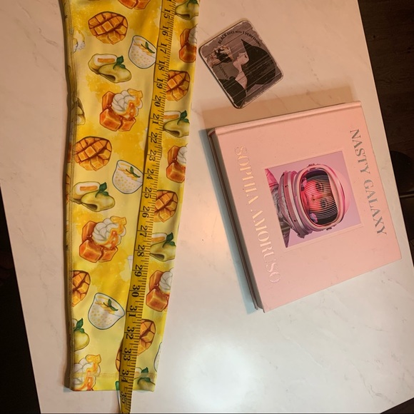 IRON YOKAI Mango Print V-CUT LEGGINGS Size XL - Picture 12 of 15